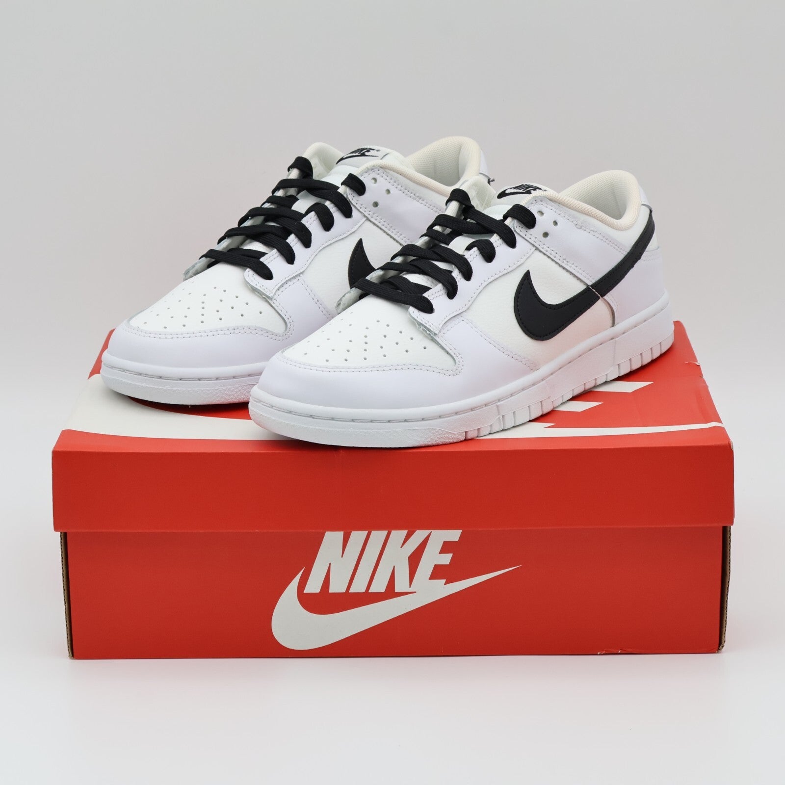 DJ6188-101 Nike Dunk Low Reverse Panda Black Summit White (Men's)
