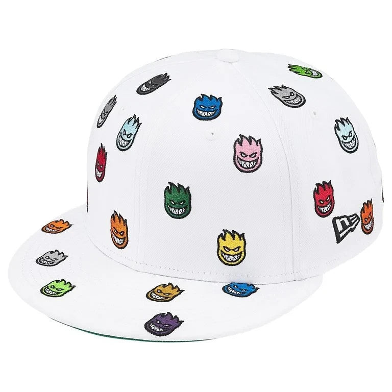 Supreme x Spitfire New Era White