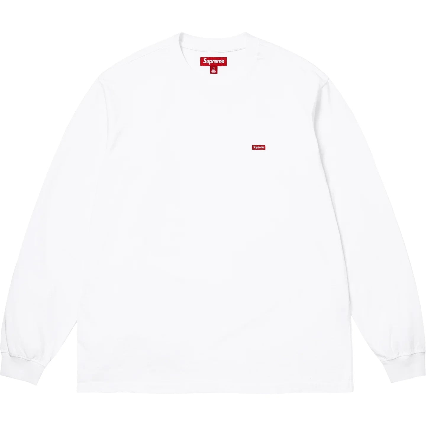 Supreme Small Box L/S Tee (26SS) White