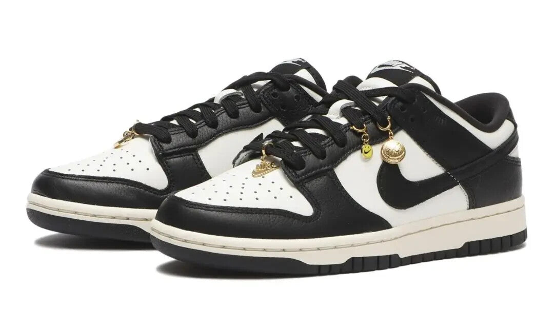HQ7487-100 Nike Women's Dunk Low SE Sail Black (Women's)
