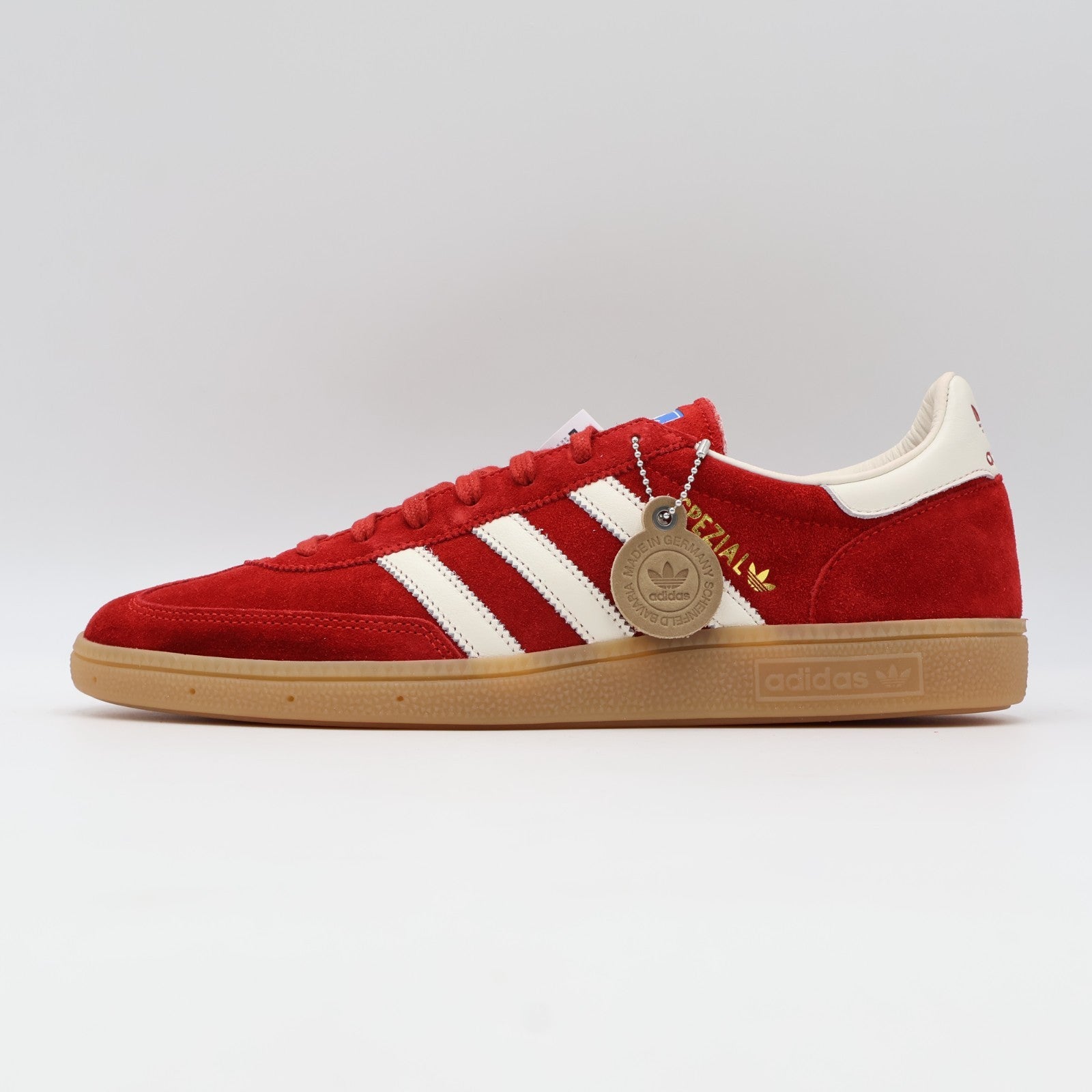 JR9535 adidas Originals Handball Spezial Made in Germany Equipment Red (Men's)