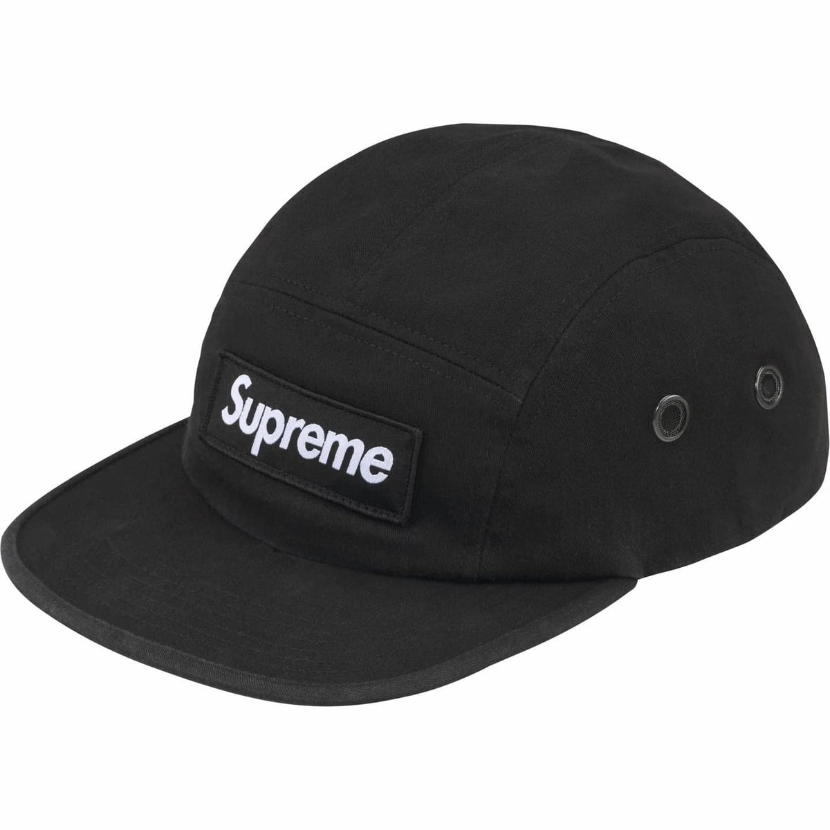 Supreme A.PRESSE Camp Cap Black