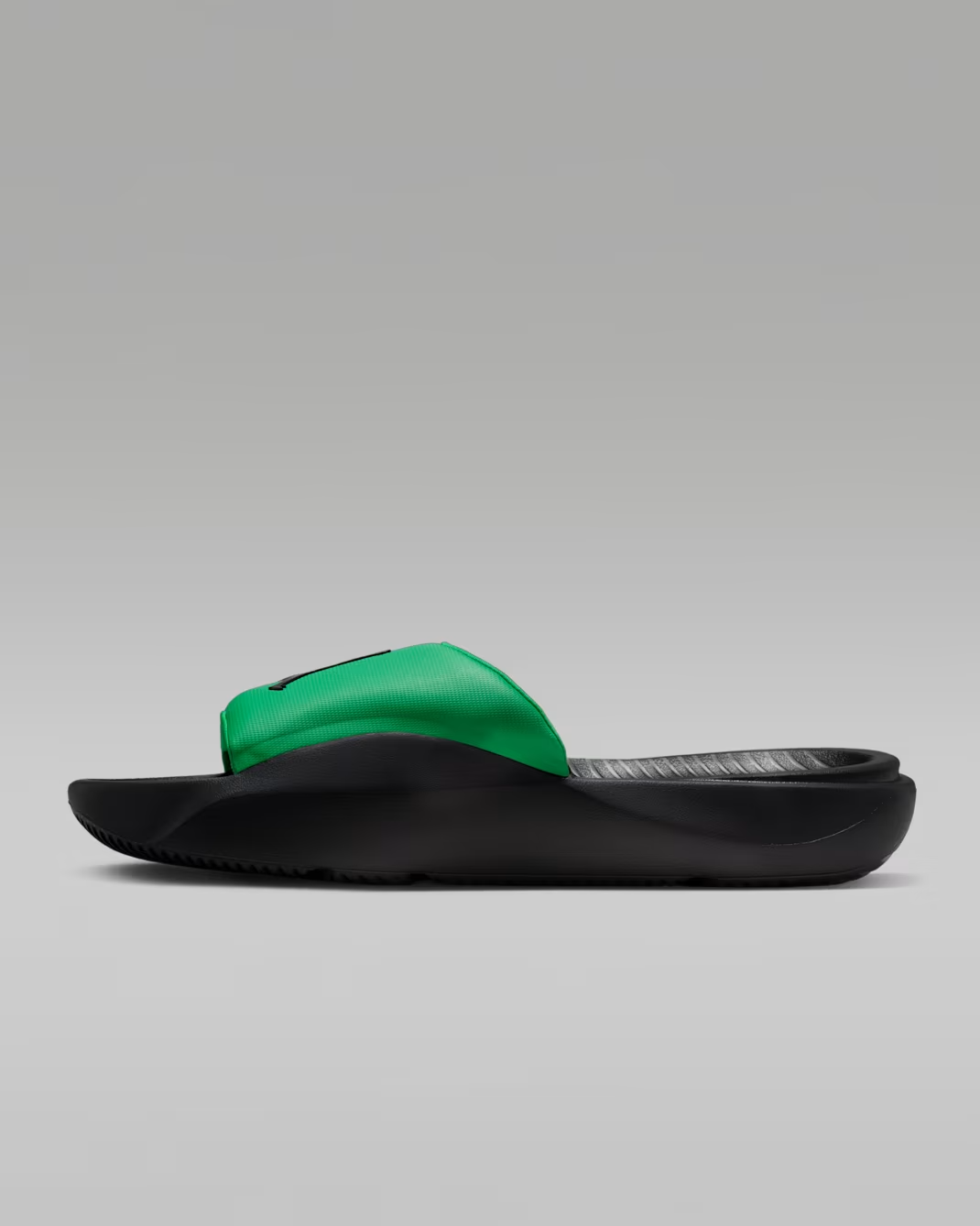 HF3263-301 Nike Jordan Franchise Slide Lucky Green/Black (Men's)