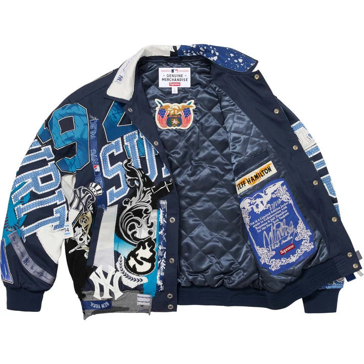 Supreme Jeff Hamilton New York Yankees Varsity Jacket Multi