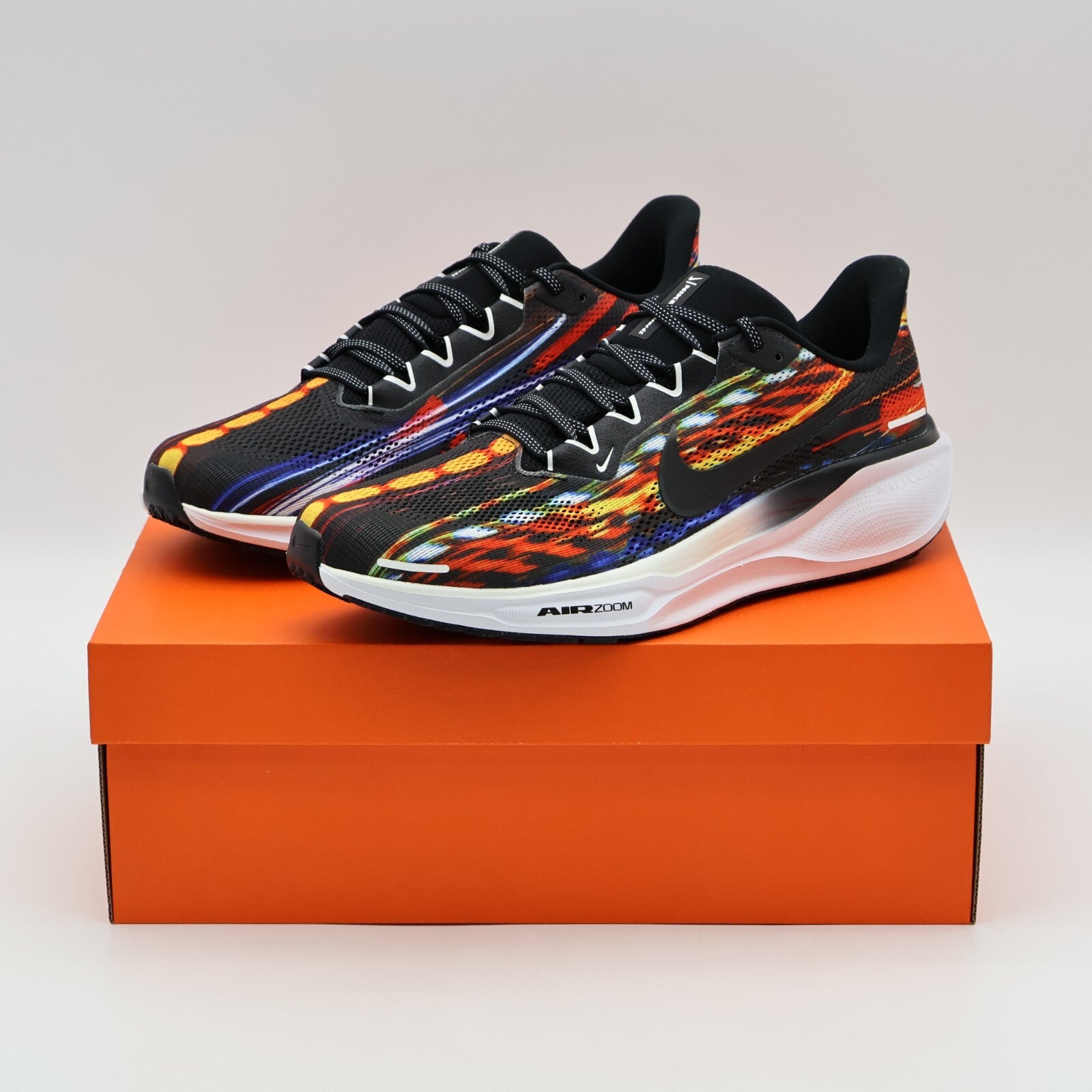 IB8171-999 Nike Pegasus 41 Multi-Color Light Smoke Grey Sail Black (Men's)