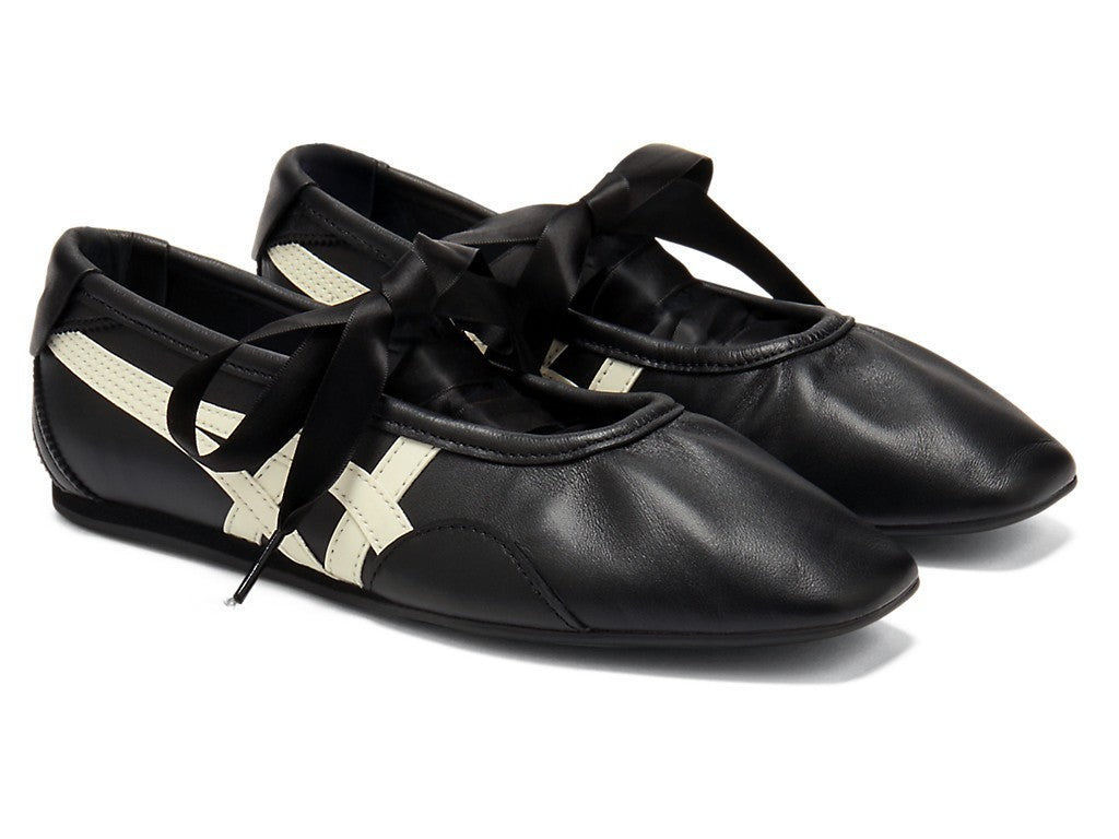 1182A704-001 1182A704-001 Onitsuka Tiger Women's Gymnarina Black/Cream (Women's)