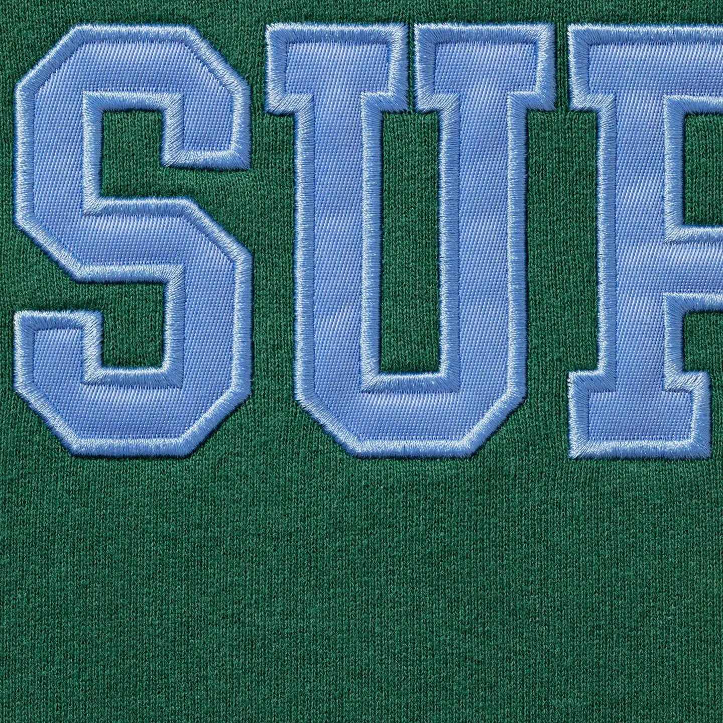 Supreme Shop Flag Half Zip Pullover (Milan) Dark Green