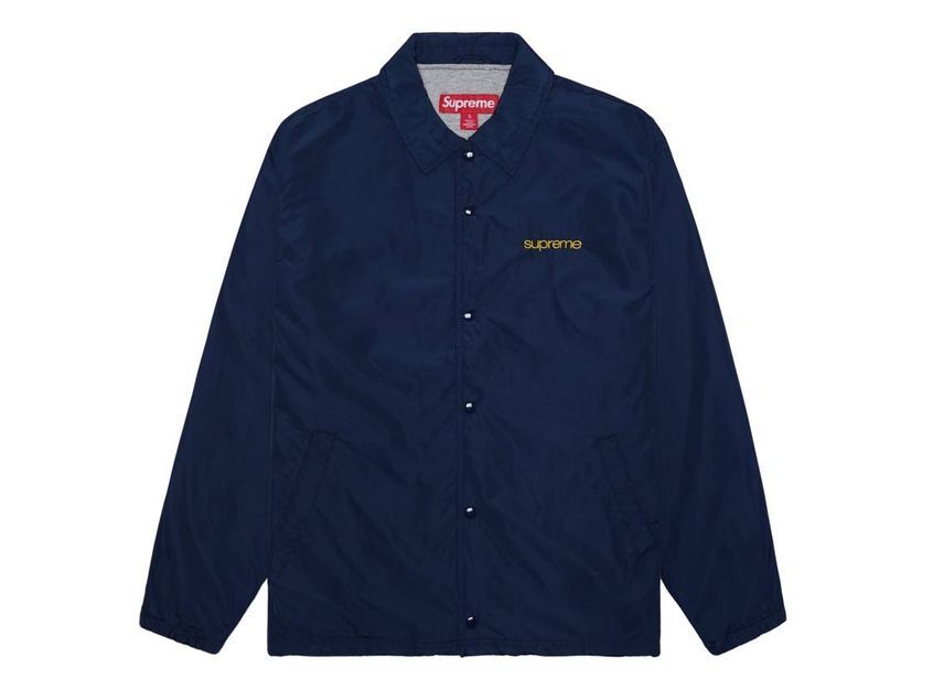 Supreme Nyc Coaches Jacket Navy