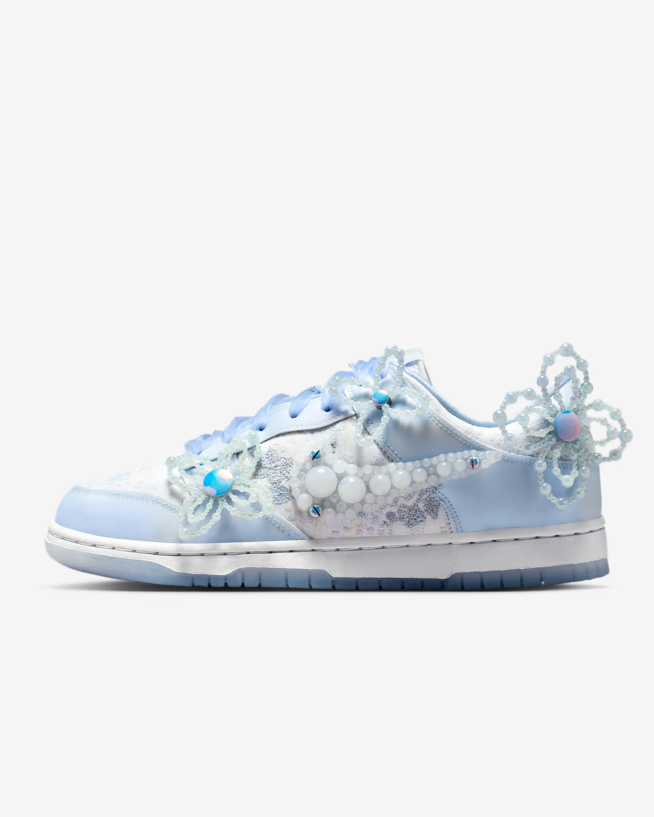 HV8575-100 Susan Fang à Nike Dunk Low Blue Tint (Women's)