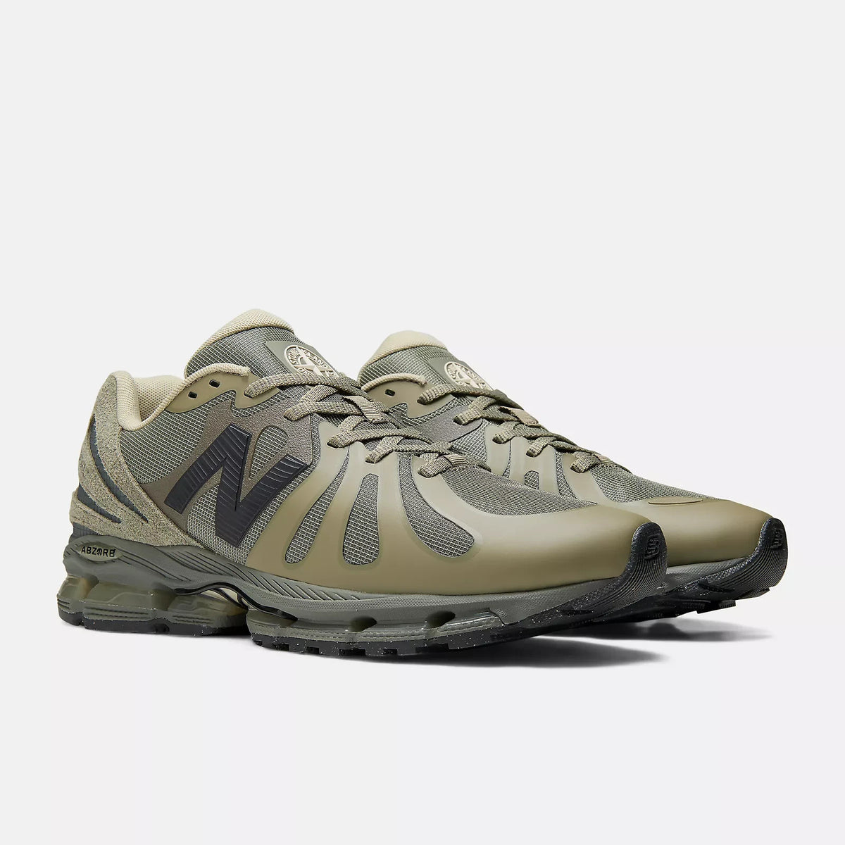 U1890ST Stone Island à New Balance ABZORB 1890 "Covert Green" (Men's)