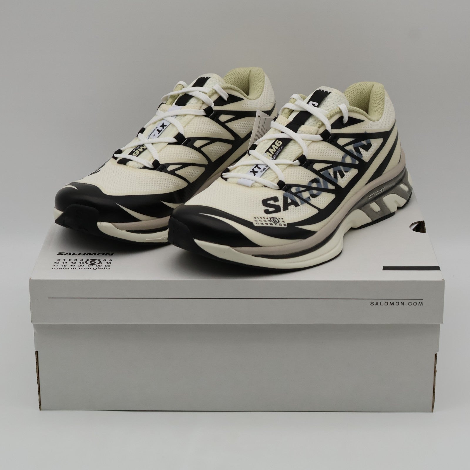 L47949400 MM6 Maison Margiela Salomon XT-MM6 Vanilla Ice Black (Men's)