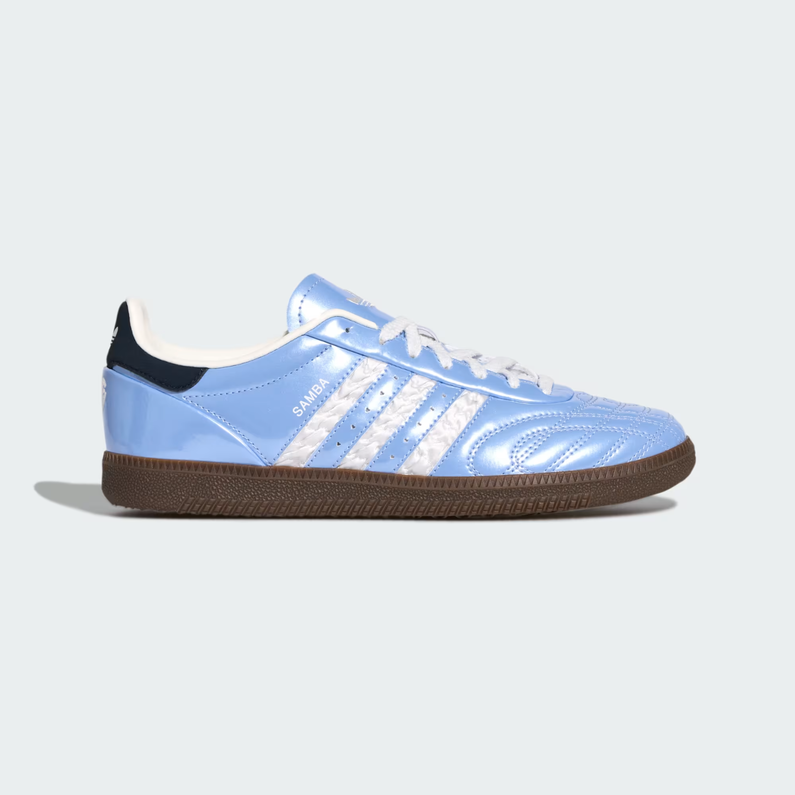 KJ7302 adidas Samba JP Glow Blue Core White Aurora Ink (Men's)