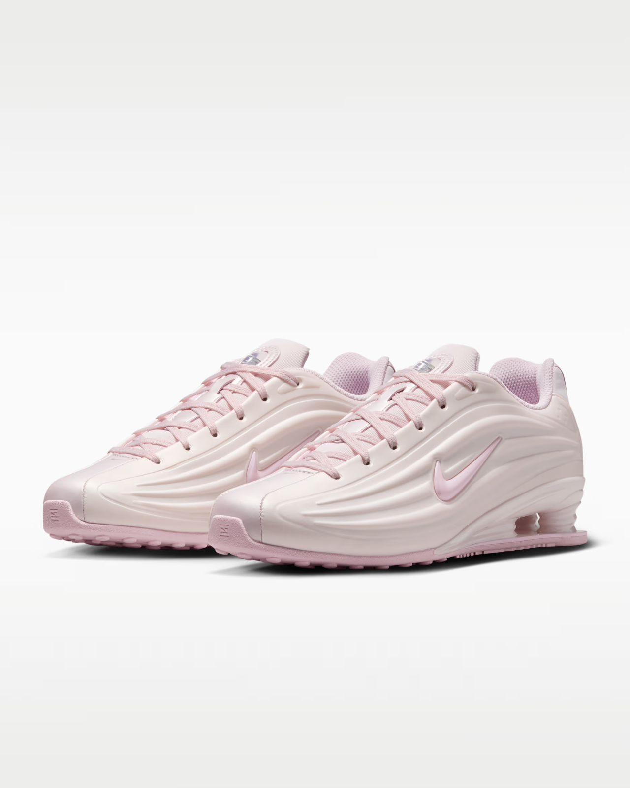 IR1222-600 Nike Shox Z "Pearl Pink/Metallic Silver" (Women's)
