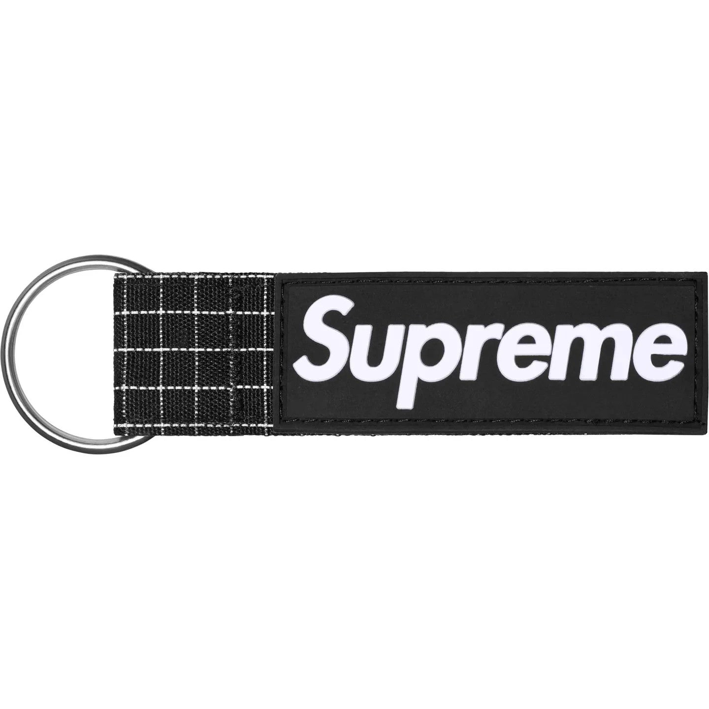 Supreme Ripstop Keychain Black