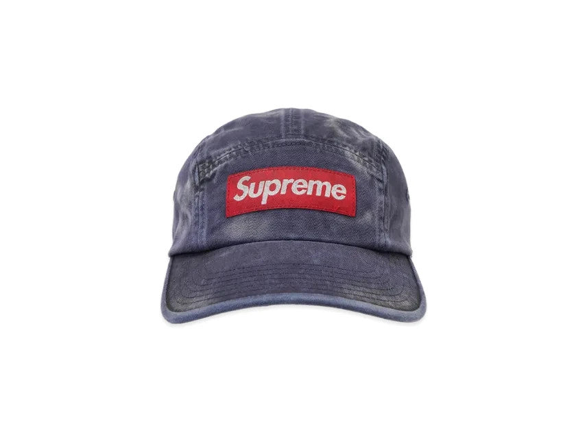 Supreme Overdyed Camp Cap "Navy"