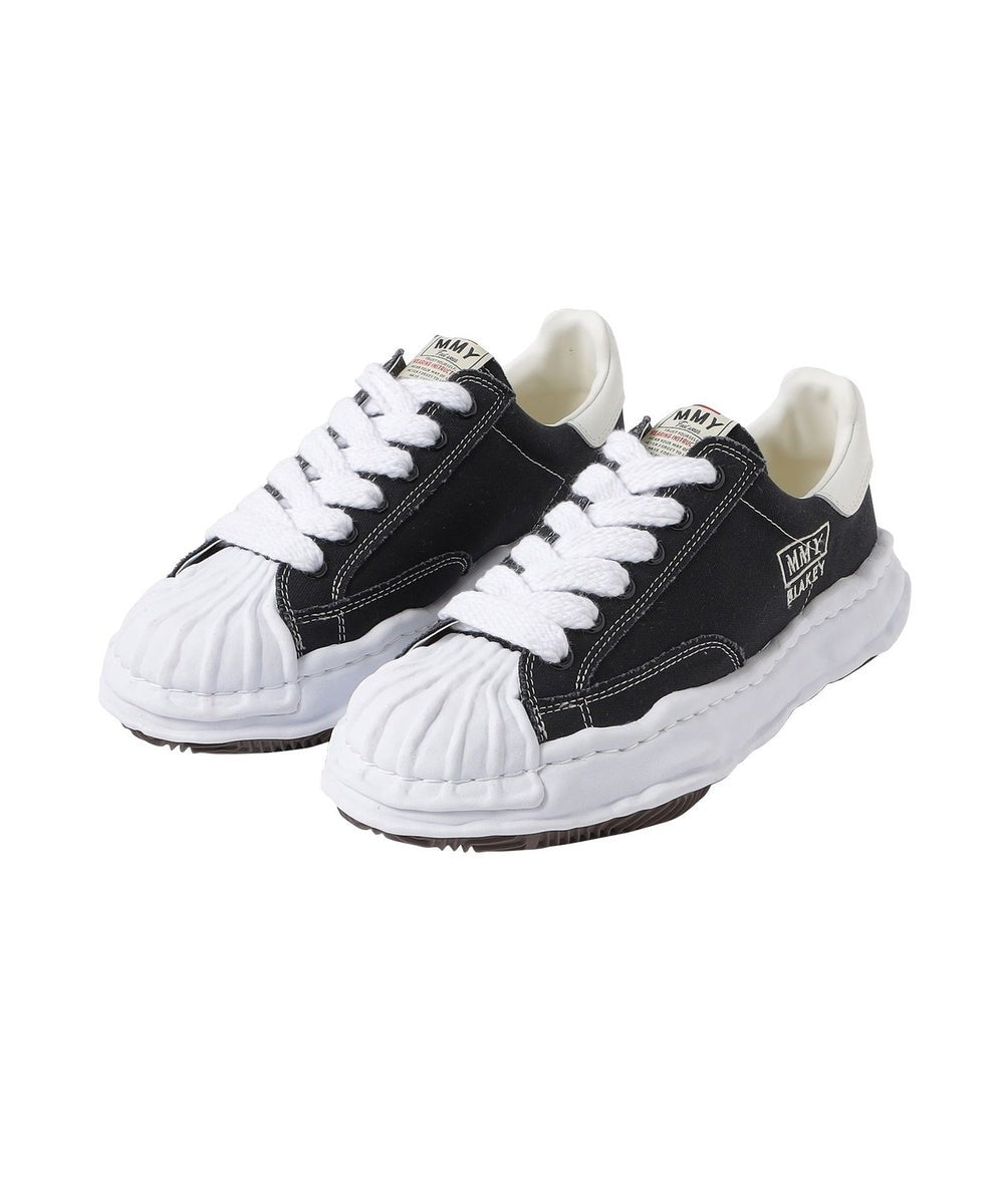 A08FW735-BLACK Maison MIHARA YASUHIRO BLAKEY OG Sole Canvas Low top (Men's)