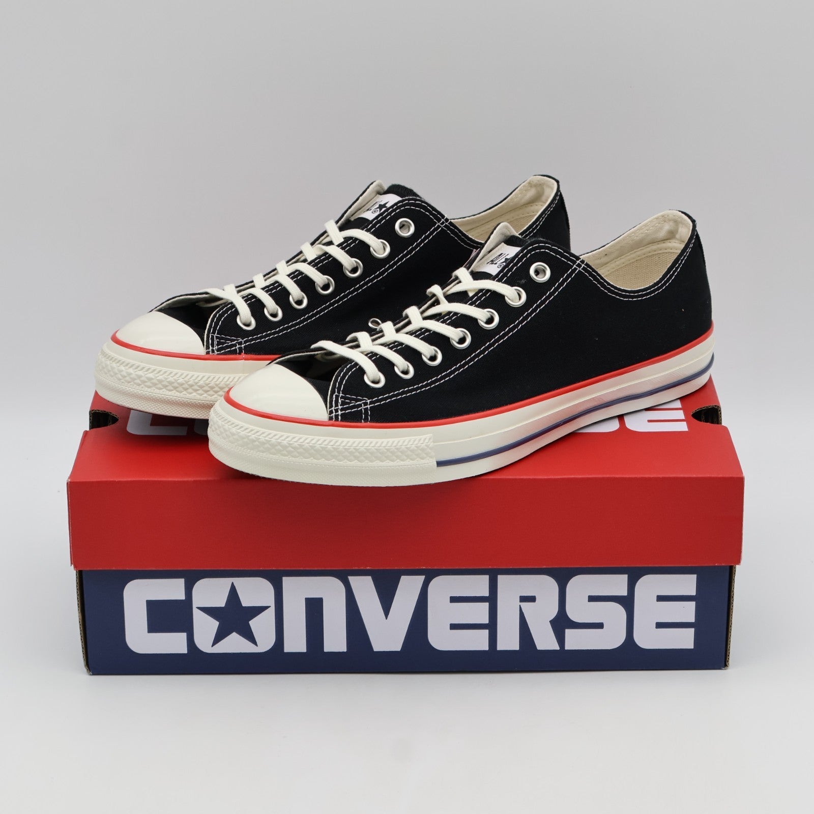 31318210 Converse All Star Aged TC OX Black (Men's)