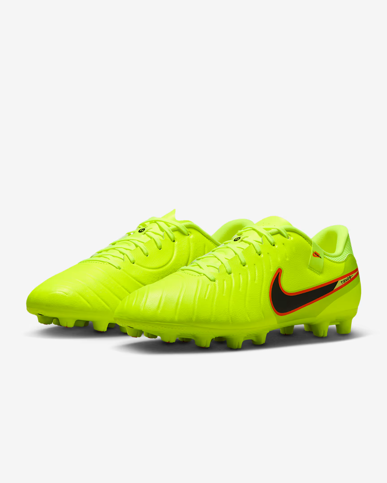 DV4339-701 Nike Tiempo Legend 10 Academy HG Volt Black (Men's)