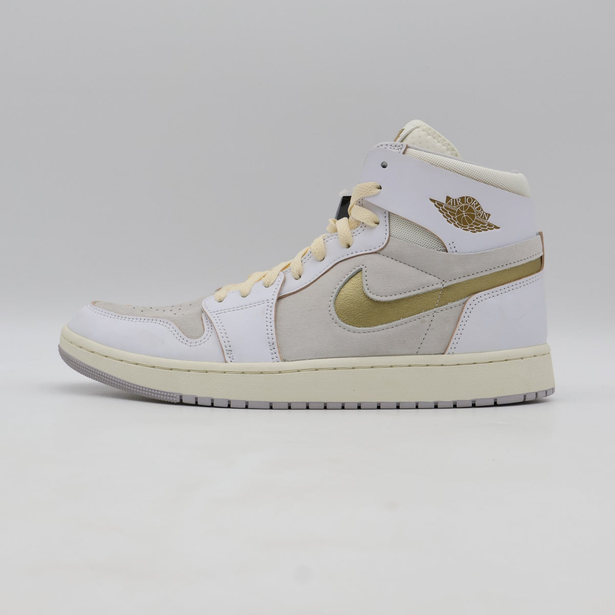 DV1307-107 Nike Air Jordan 1 High Zoom CMFT 2 Metallic Gold