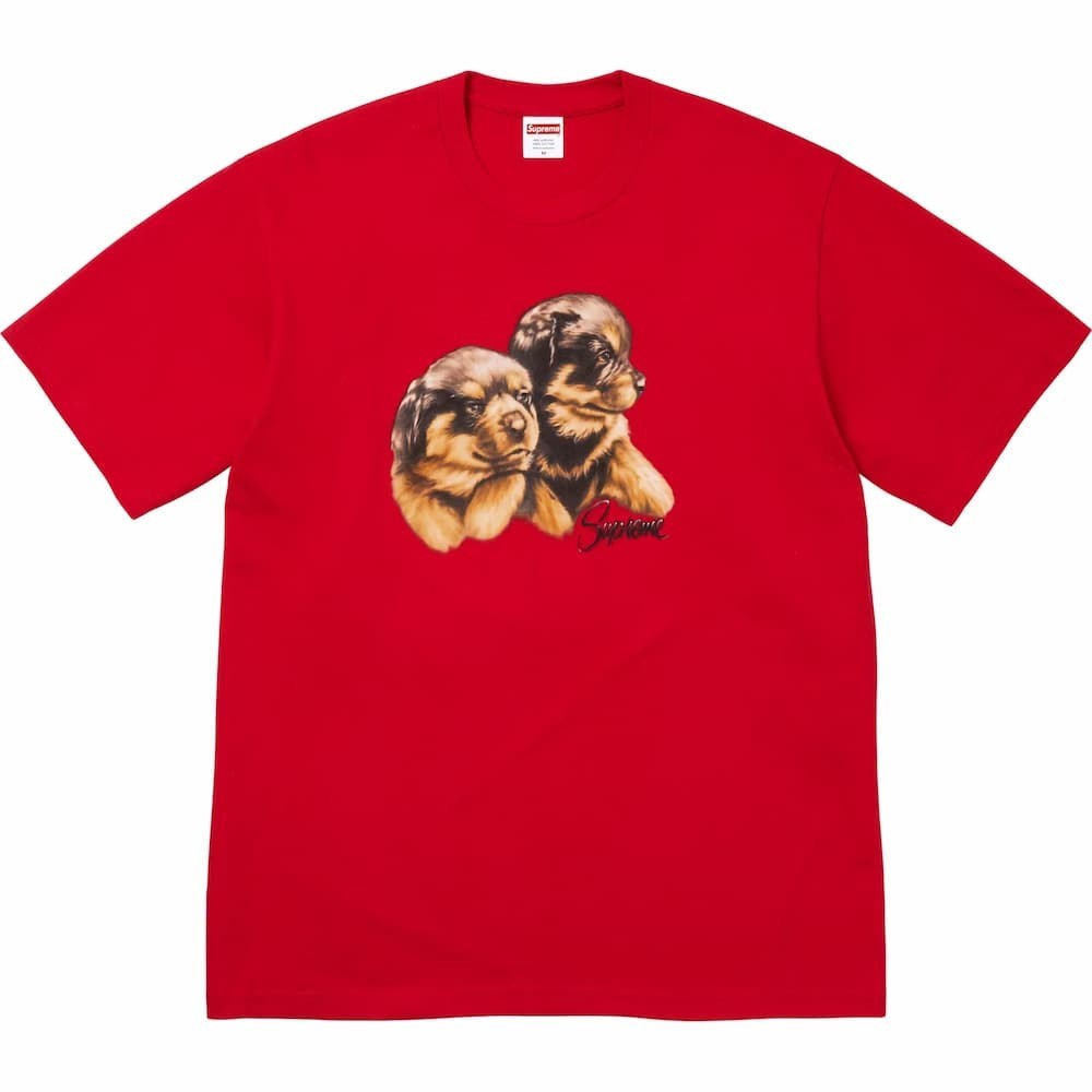 Supreme Puppies Tee Red