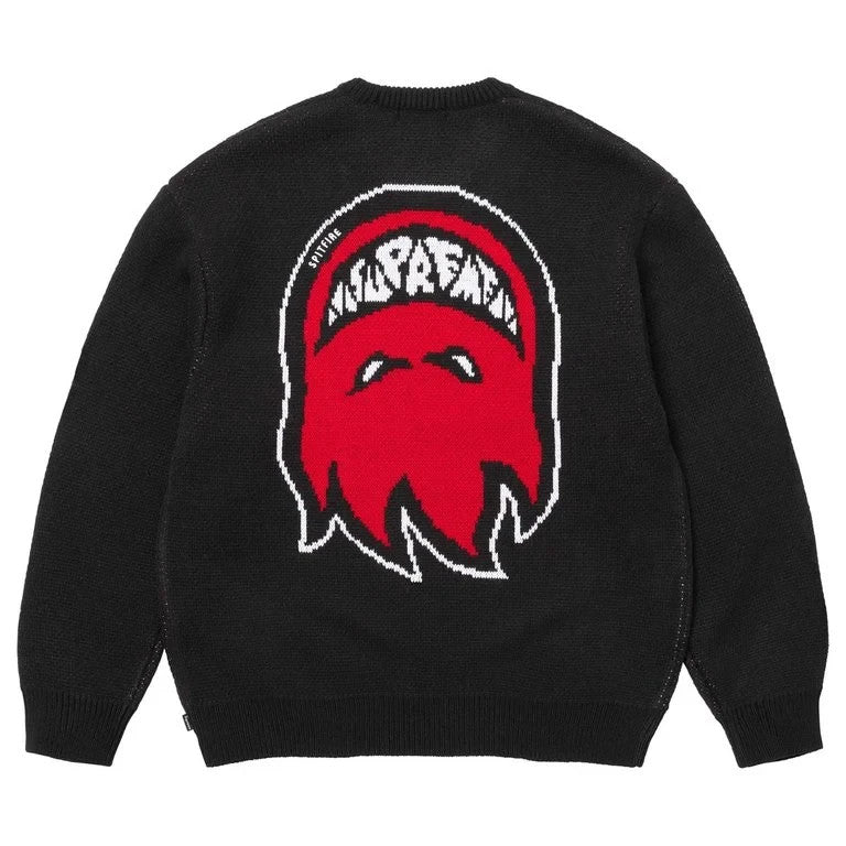 Supreme x Spitfire Sweater Black