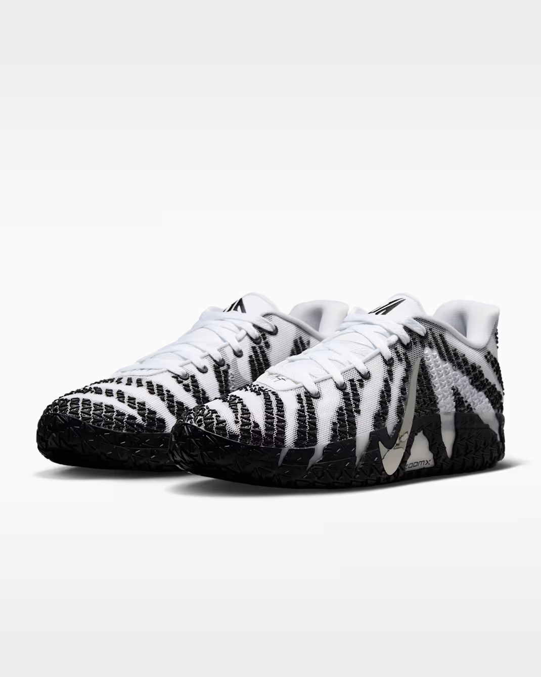 IV4426-101 Nike Ja 3 Team Bank "White/Black" (IV4426-101/IV4425-101) (Men's)
