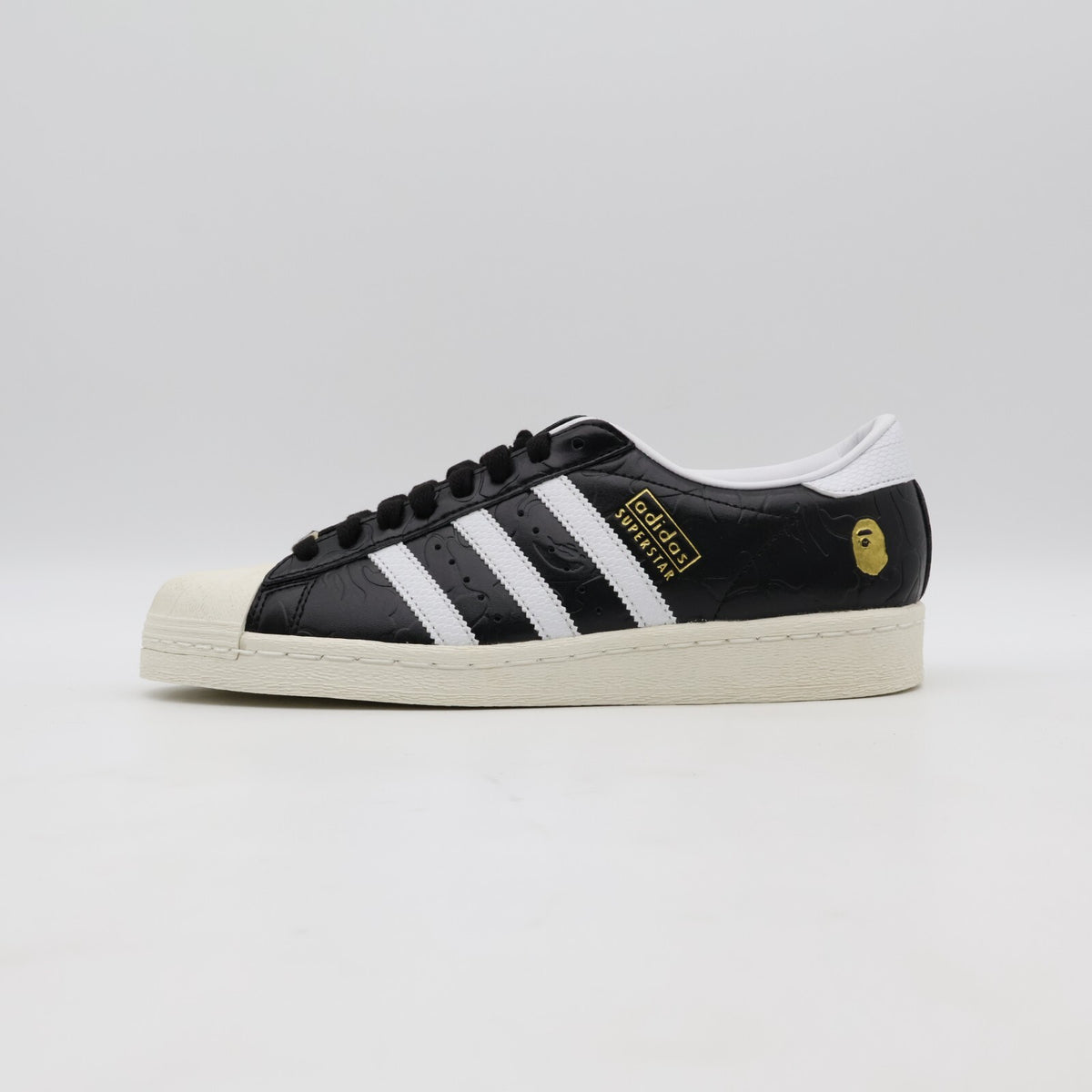 JQ3666 atmos A BATHING APE adidas Originals SSTR 5 Core Black Footwear (Men's)