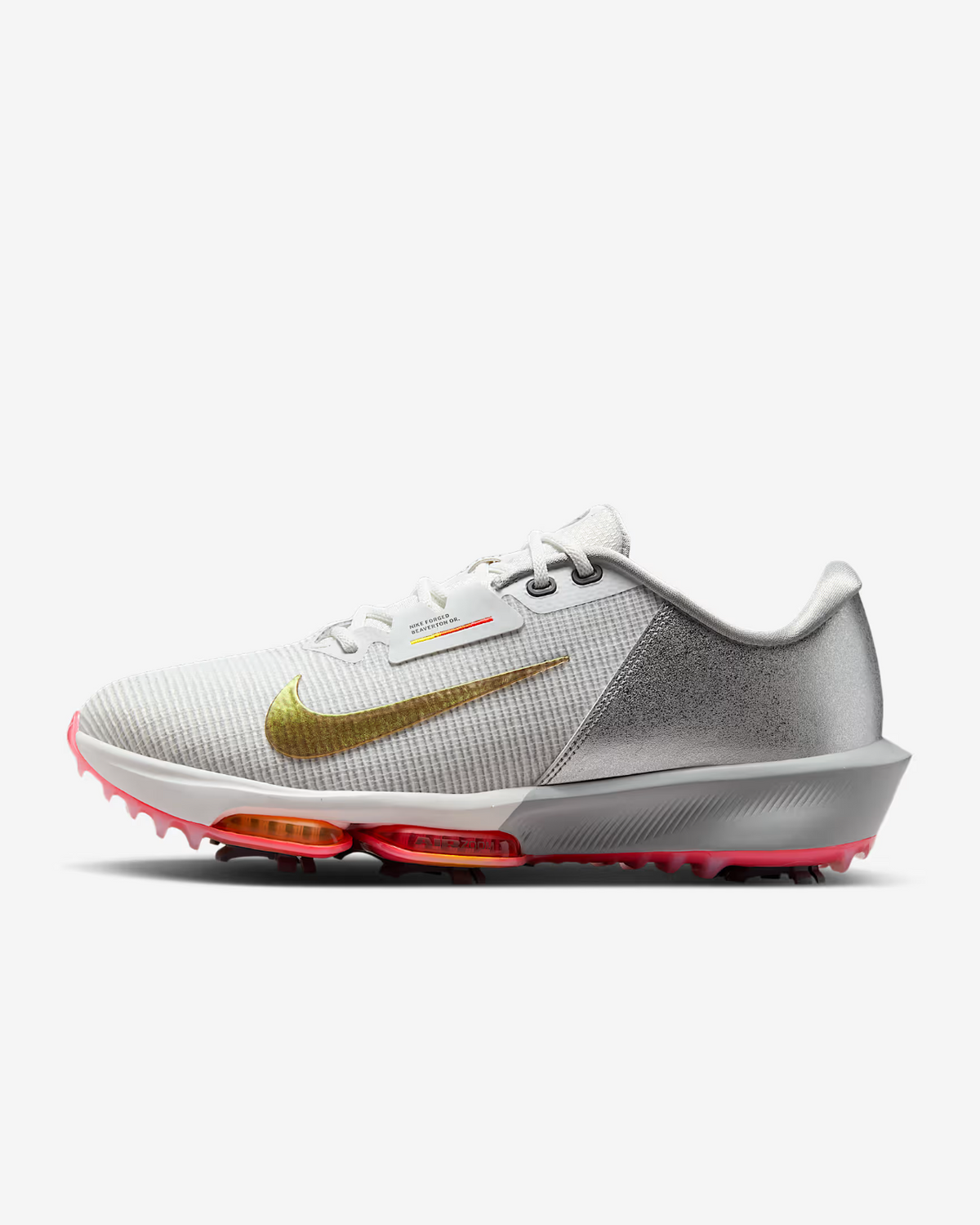HV4159-100 Nike Infinity Tour 2 Summit White Metallic Silver Iron Grey (Men's)