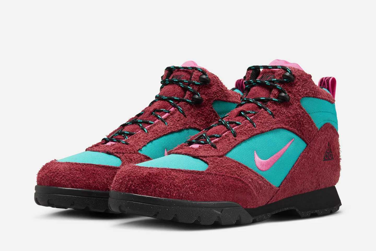 FD0212-600 Nike ACG Torre Mid Team Red and Dusty Cactus (Men's)