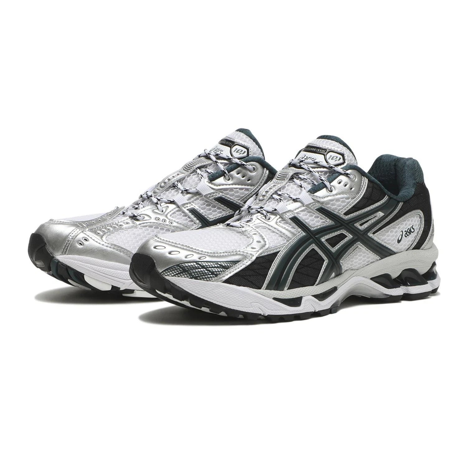 1203A543-103 Asics Gel-Nimbus 10.1 White Saxon Green (Men's)