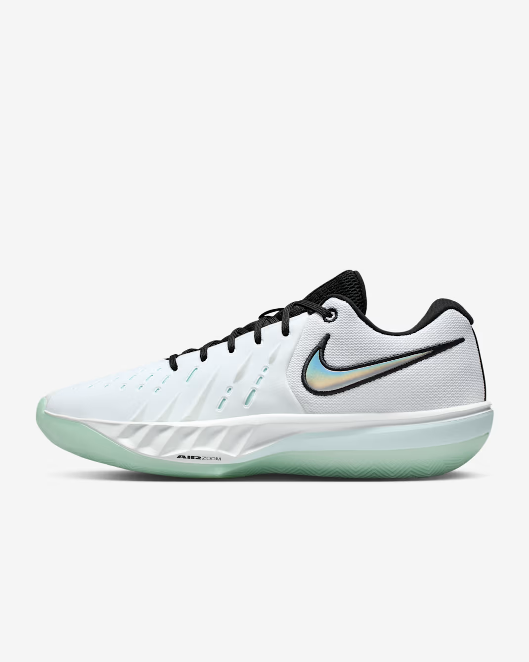 HV9775-101 Nike Air Zoom GT Cut Academy 2 White Glacier Blue (Men's)