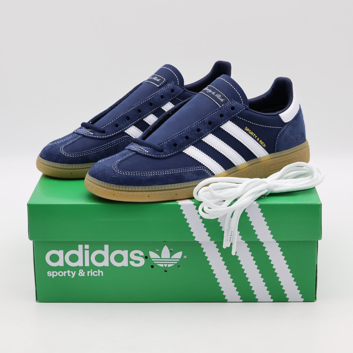 JP7066 Sporty Rich adidas Originals Handball Spezial Night Indigo (Men's)