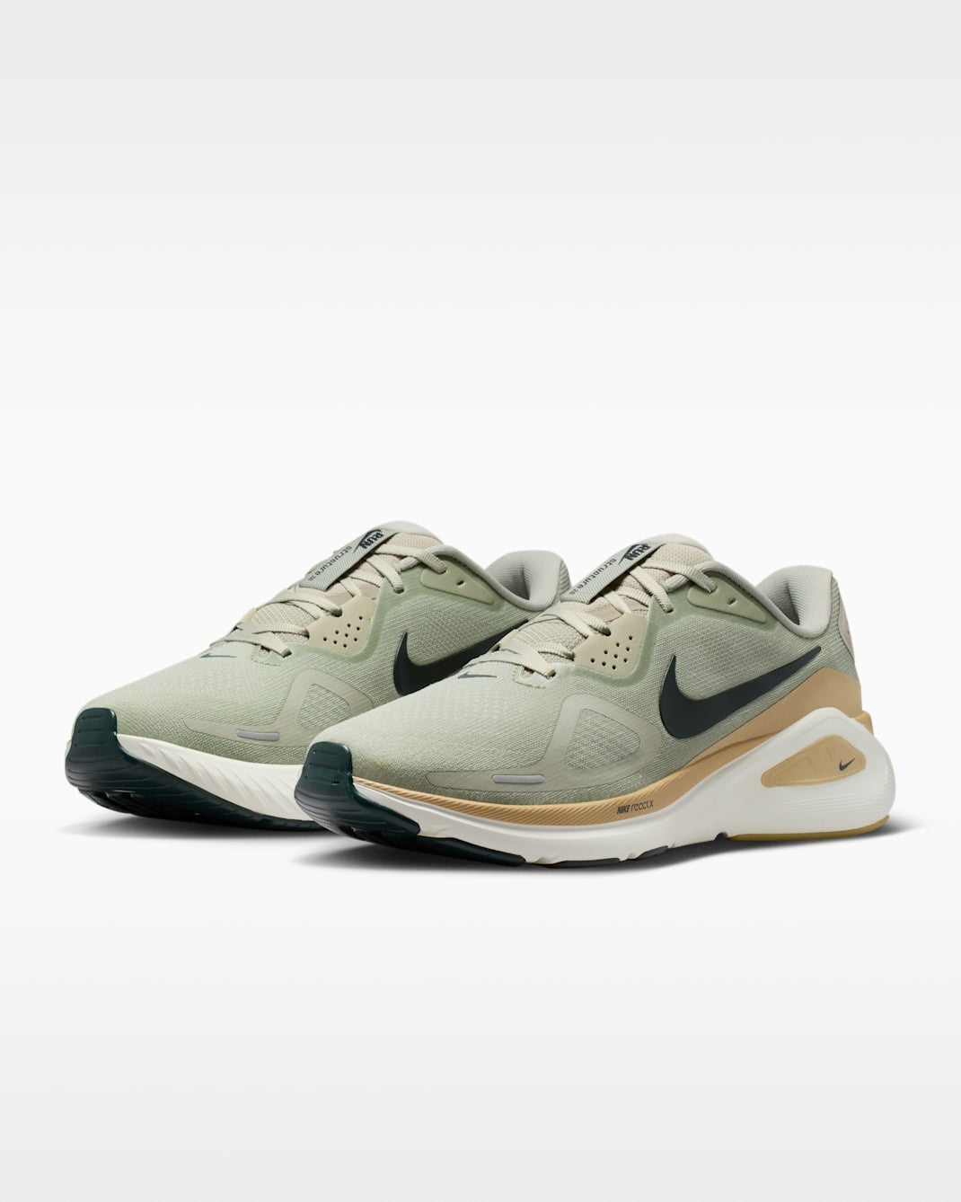 HJ1102-301 Nike Structure 26 Spruce Fog Linen Black Sail (Men's)