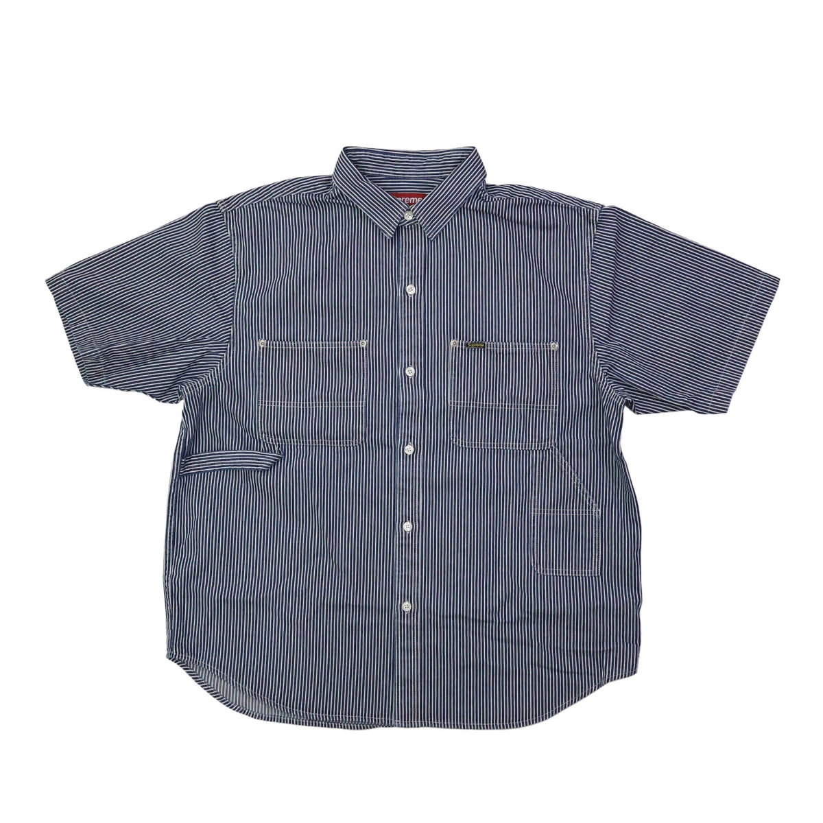 Supreme Loose Fit S/S Denim Painter Shirt Stripe