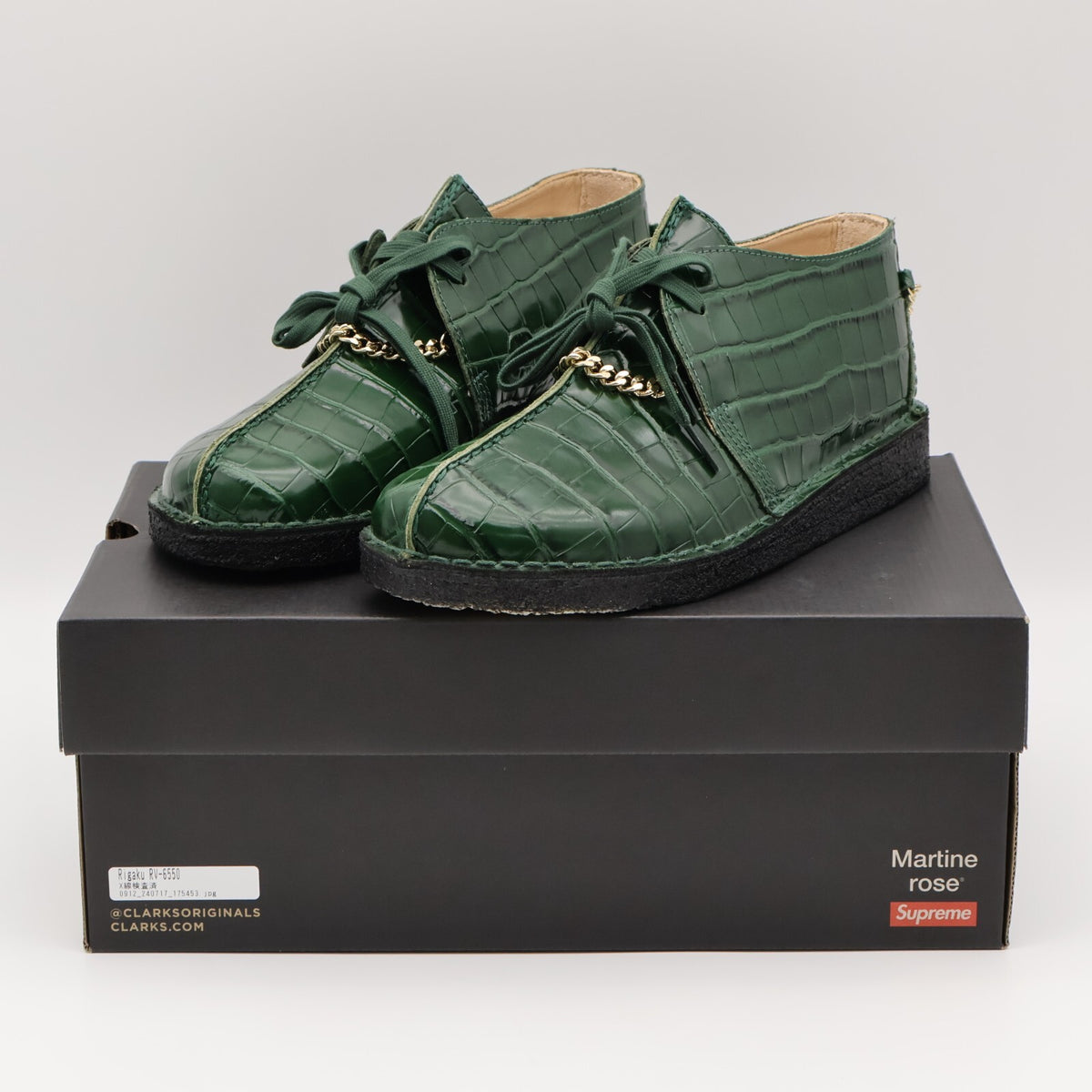 26180296 Supreme Martine Rose Clarks Desert Trek Green FW24 Week4 (Men's)