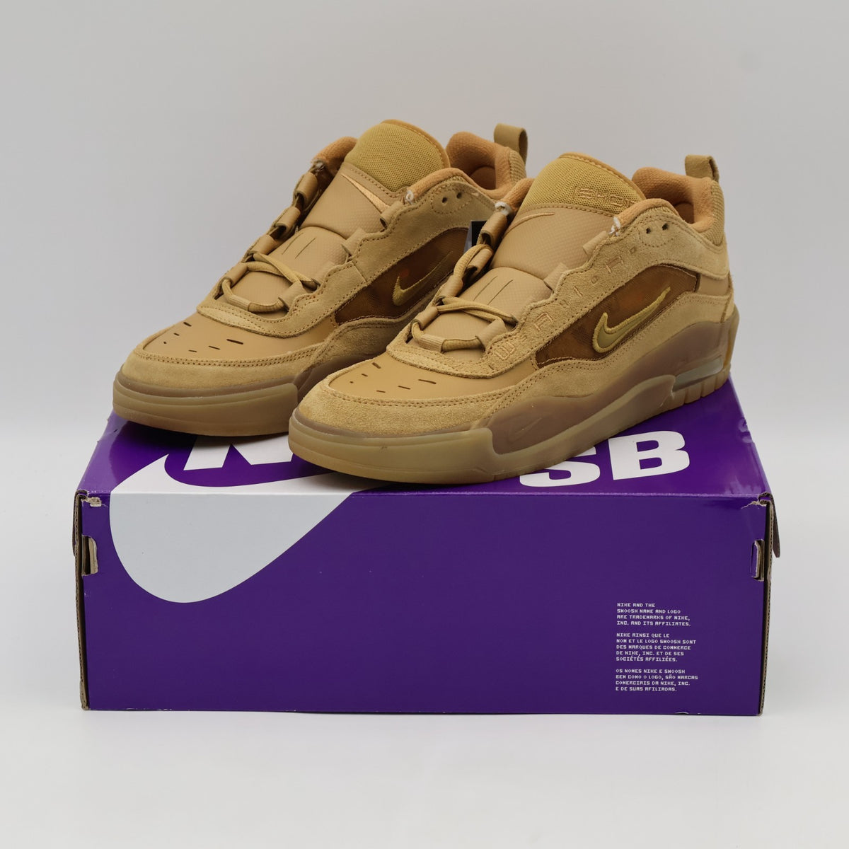 FB2393-200 Nike Air Max Ishod Flax Safety Orange Wheat (Men's)