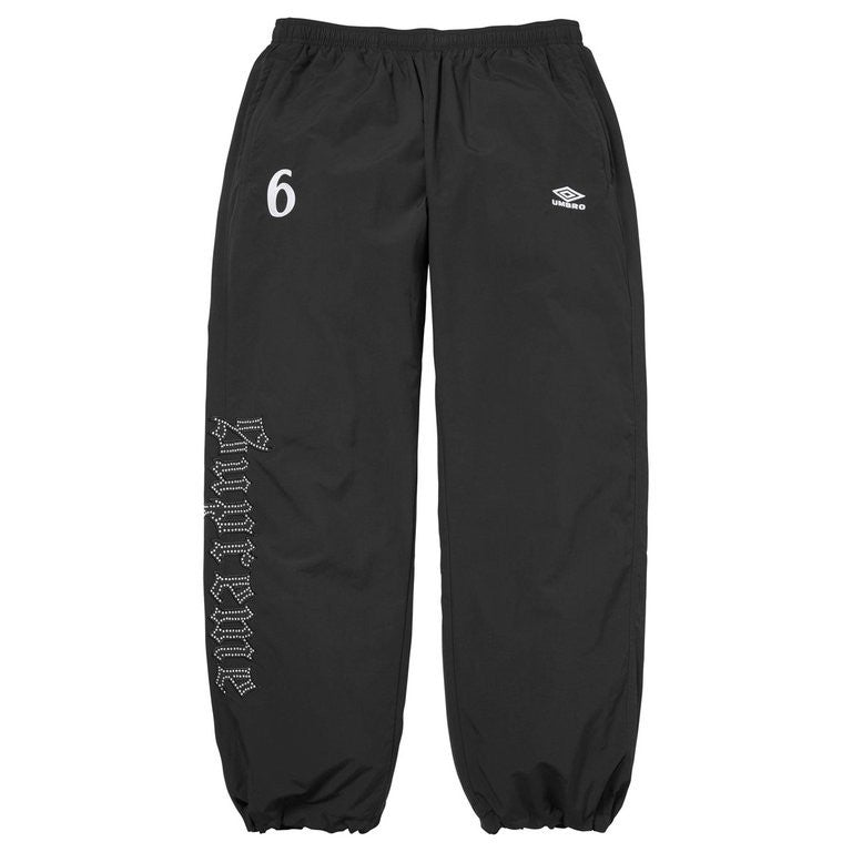 Supreme x Umbro Rhinestone Track Pant Black
