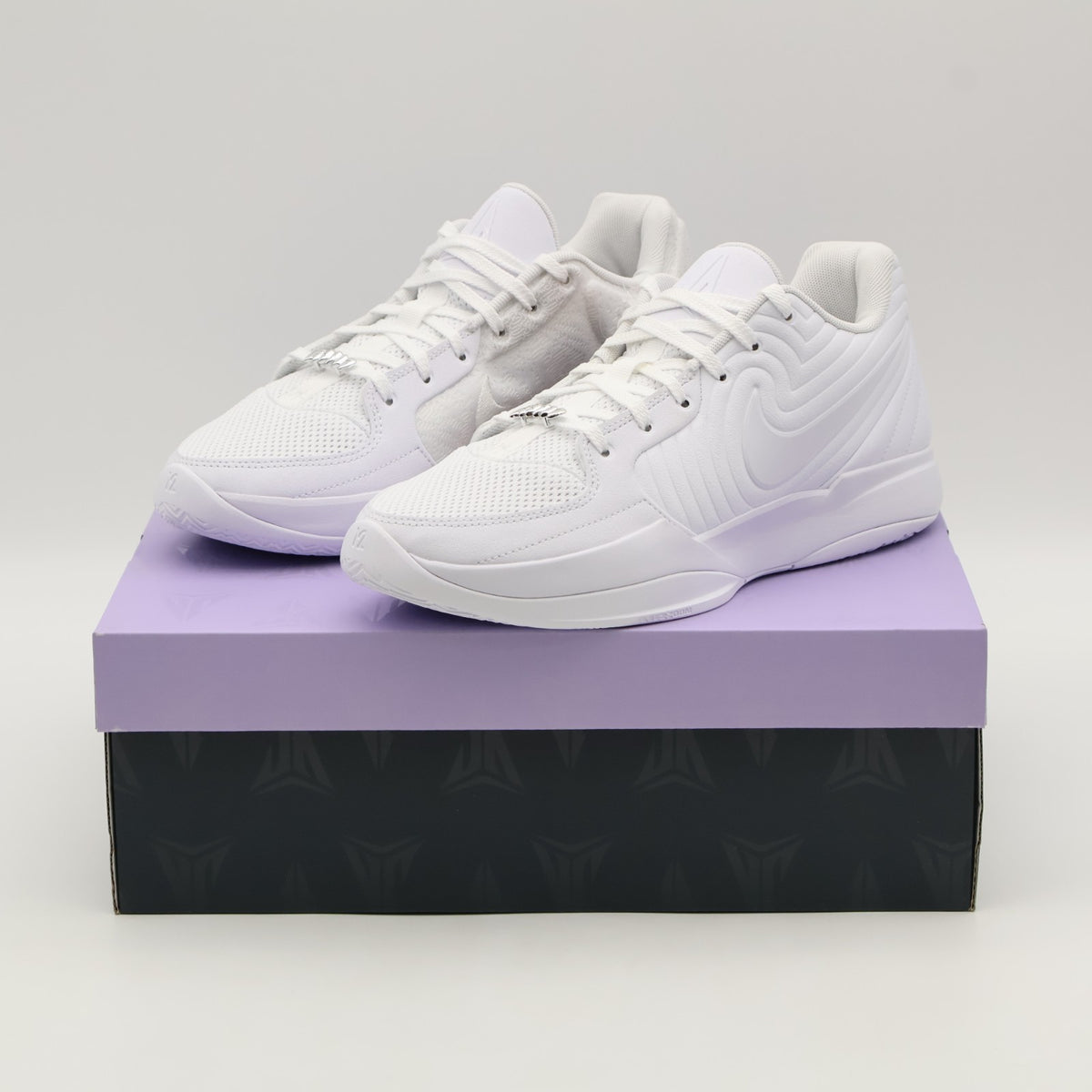 HQ8512-100 Nike Ja 2 Triple White (HQ8513-100/HQ8512-100) (Men's)
