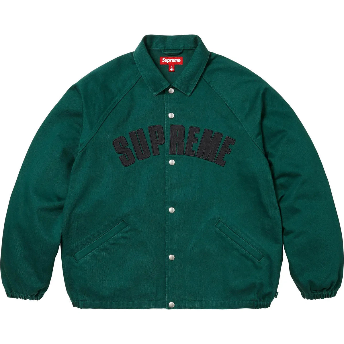 Supreme Arc Denim Coaches Jacket Green