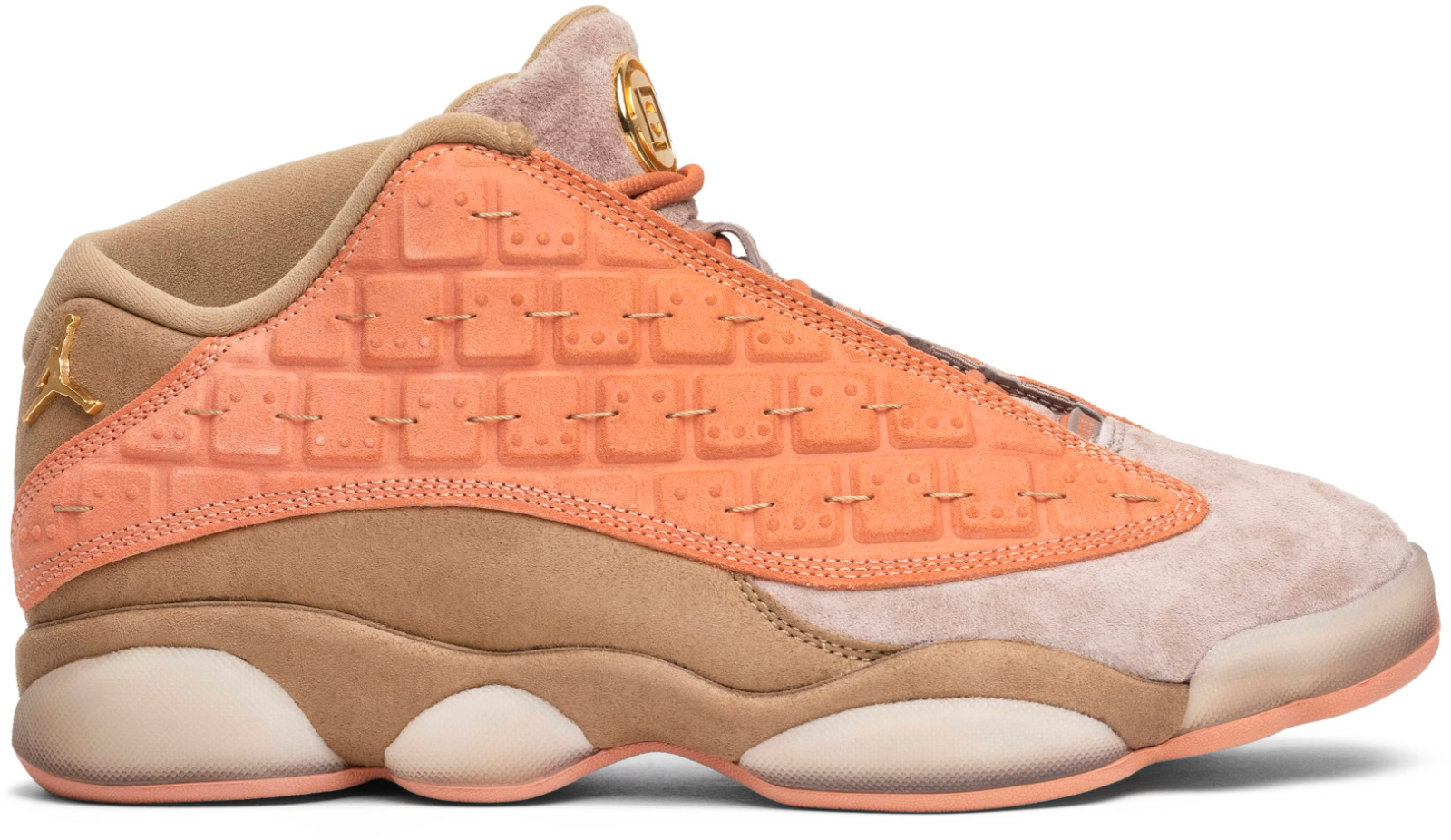 AT3102-200 CLOT Ã Nike Air Jordan 13 Retro Low "Sepia Stone" (Men's)