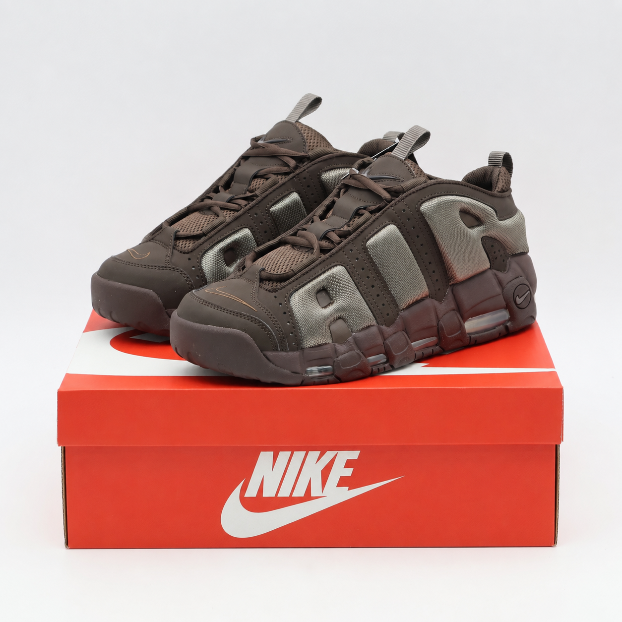 FZ3055-200 Nike Air More Uptempo Low "Baroque Brown" (Men's)