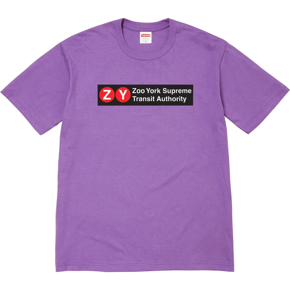 Supreme Zoo York Transit Tee Purple