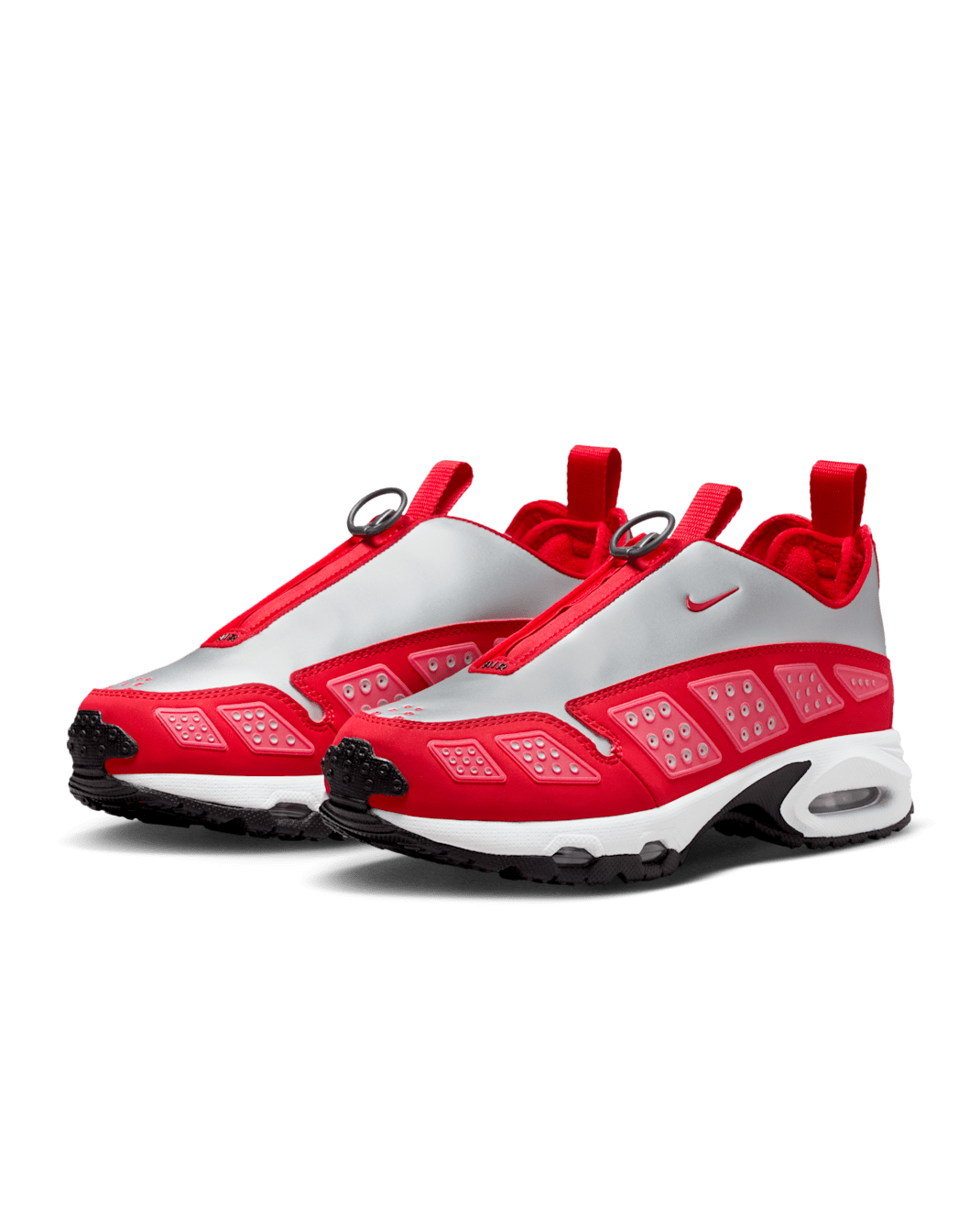 IH3988-001 Nike Air Max SNDR Fusion Red and Silver ( Women's)