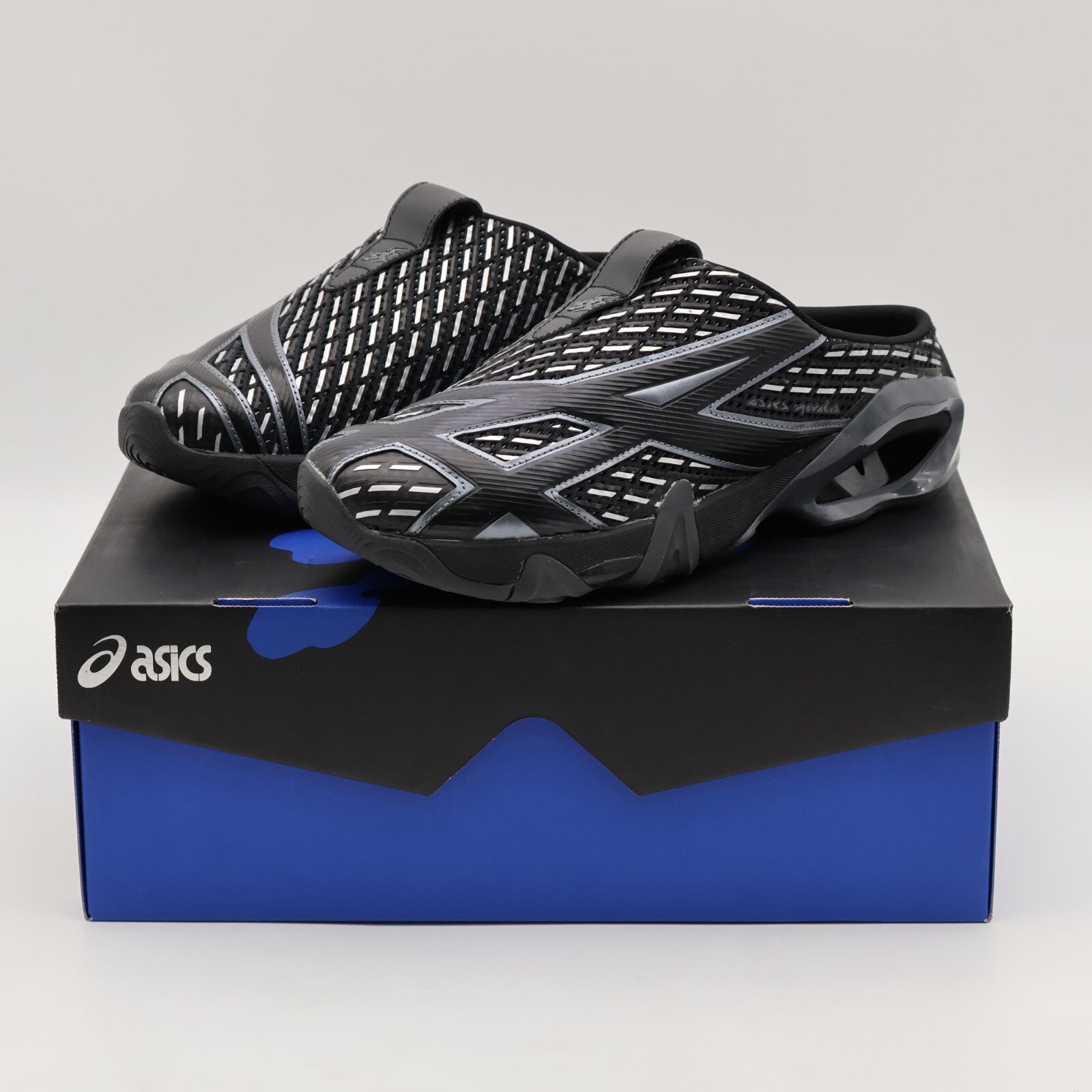 1203A500-001 Kiko Kostadinov Asics Novalis Gel-Styrax Black Silver (Men's)