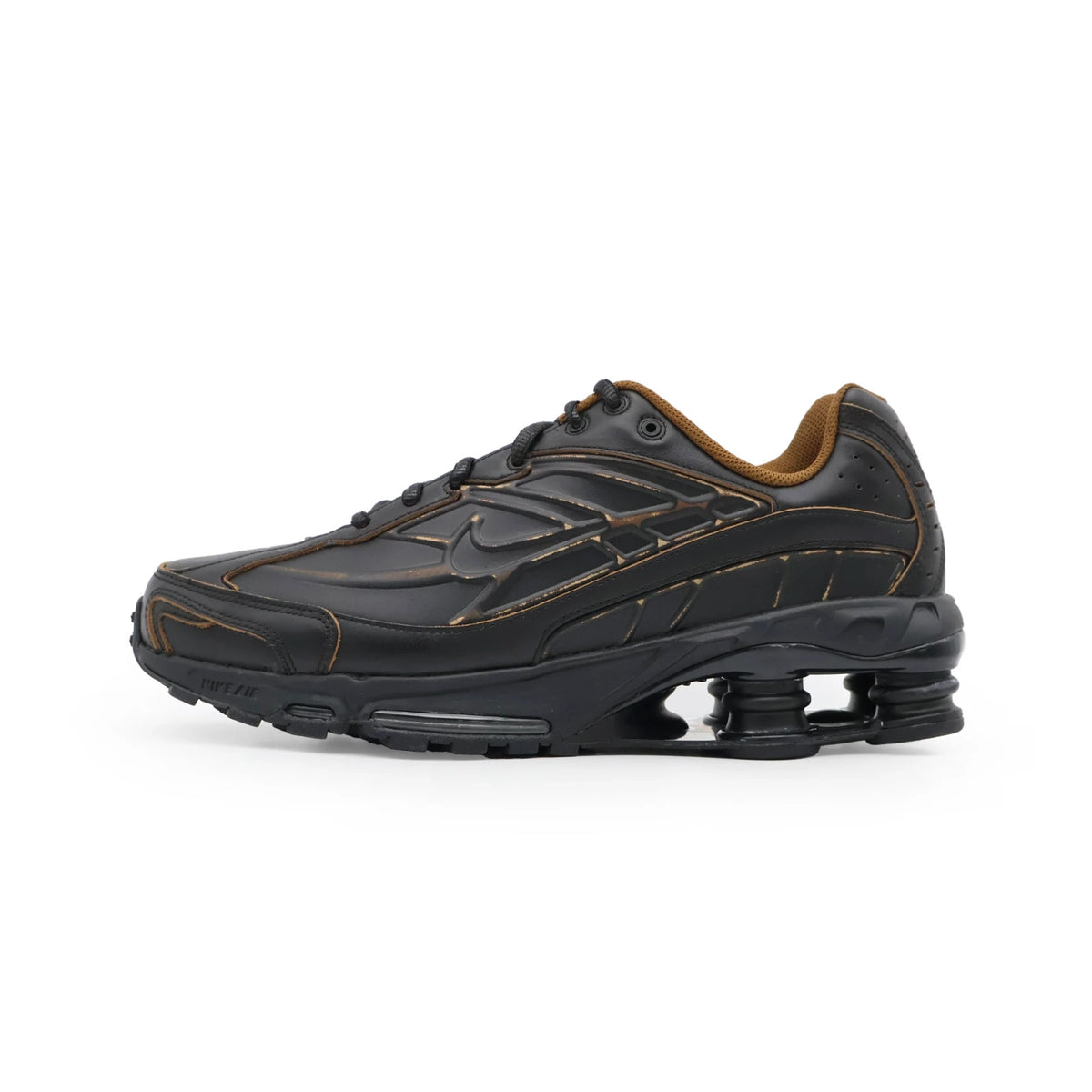 HV4447-010 Nike Shox Ride 2 Black and Light British Tan (Men's)