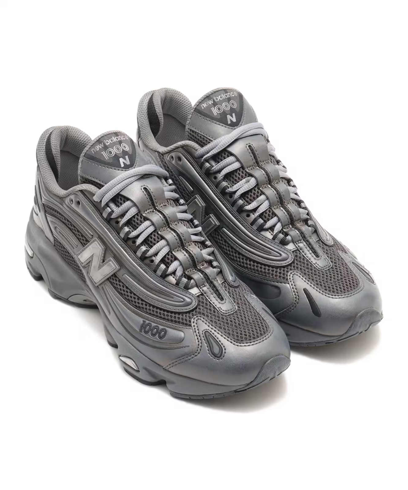 m1000f New Balance 1000 Black Metallic (Men's)