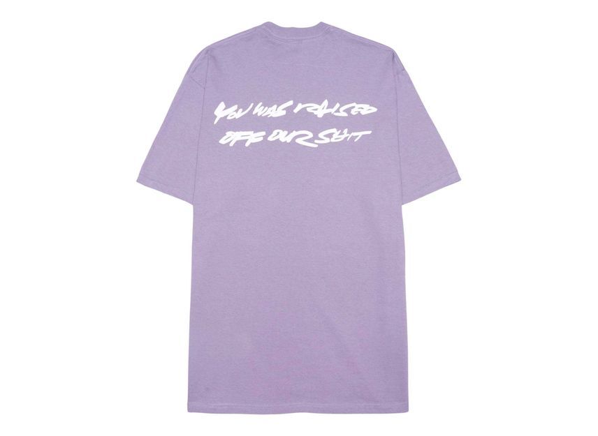 Supreme Futura Box Logo Tee Purple
