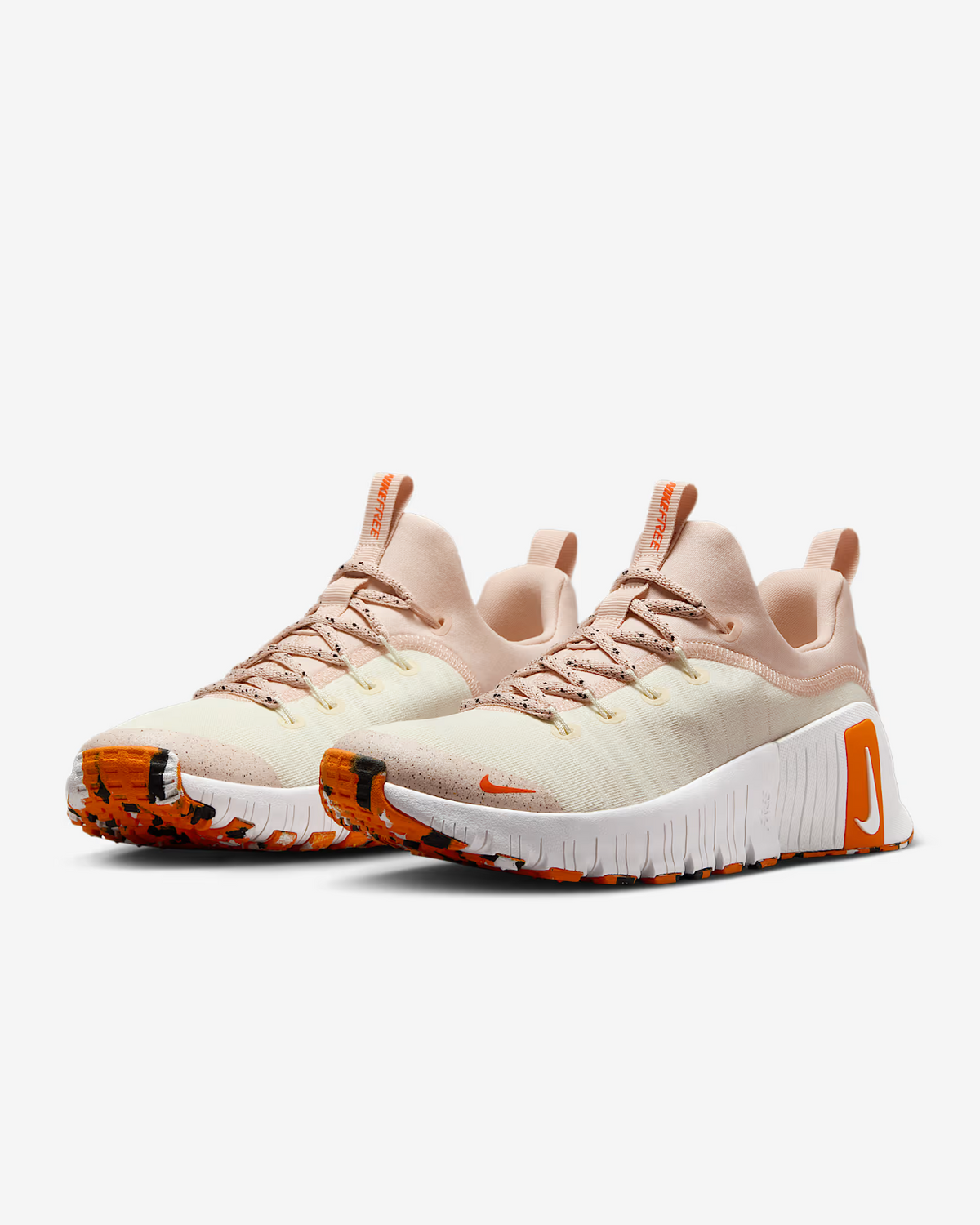 FJ7126-012 Nike Free Metcon 6 Workout Soft Pearl Pearl White Black (Women's)