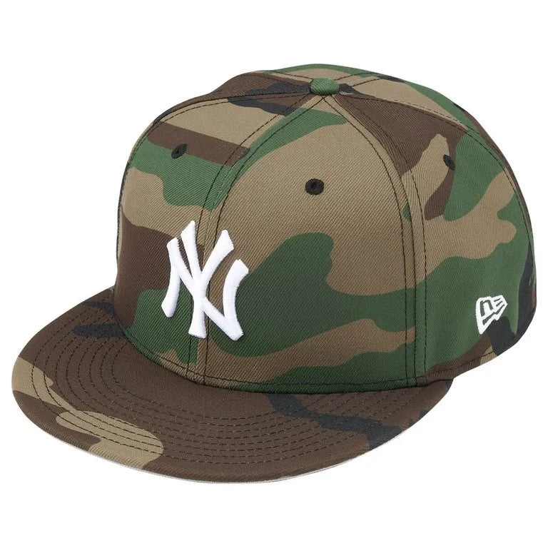 Supreme x New York Yankees New Era Woodland Camo