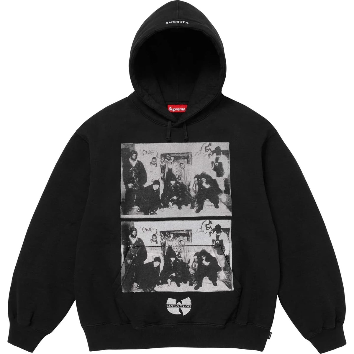 Supreme Wu-Tang Clan Hooded Sweatshirt Black